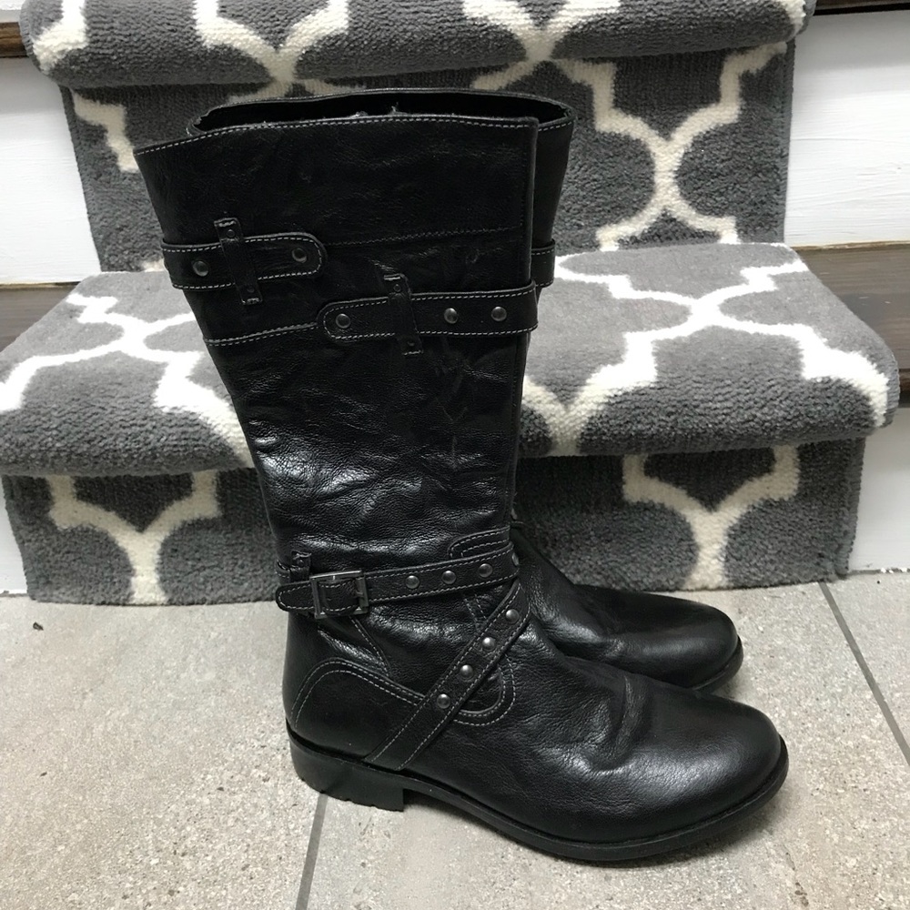 GEOX Black Girls Boots